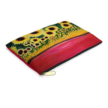 Load image into Gallery viewer, Sunflowers Accessory Pouch