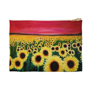 Sunflowers Accessory Pouch
