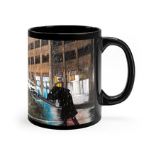 Load image into Gallery viewer, Rainy NYC Street Artwork Mug 11oz - &quot;Intersection&quot;