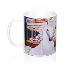 Load image into Gallery viewer, Carousel Art Gift Mug 11oz - Escape from the Carousel