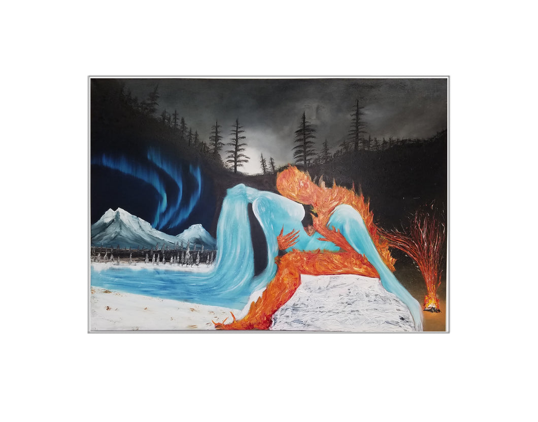 Fire and Ice - Print