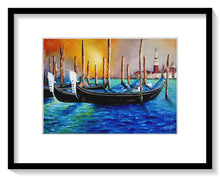 Load image into Gallery viewer, Resting Gondolas - Print
