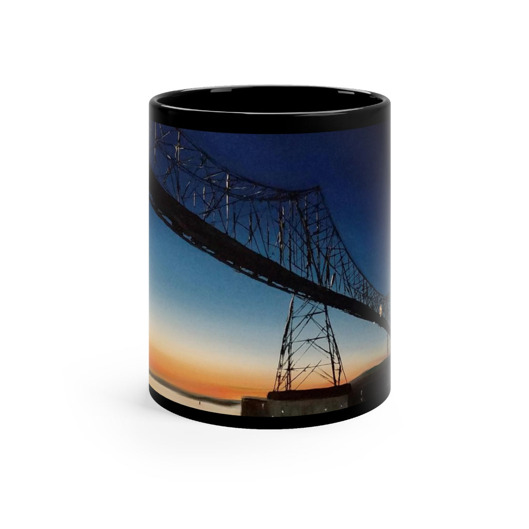 Megler Bridge Art Gift mug 11oz - 