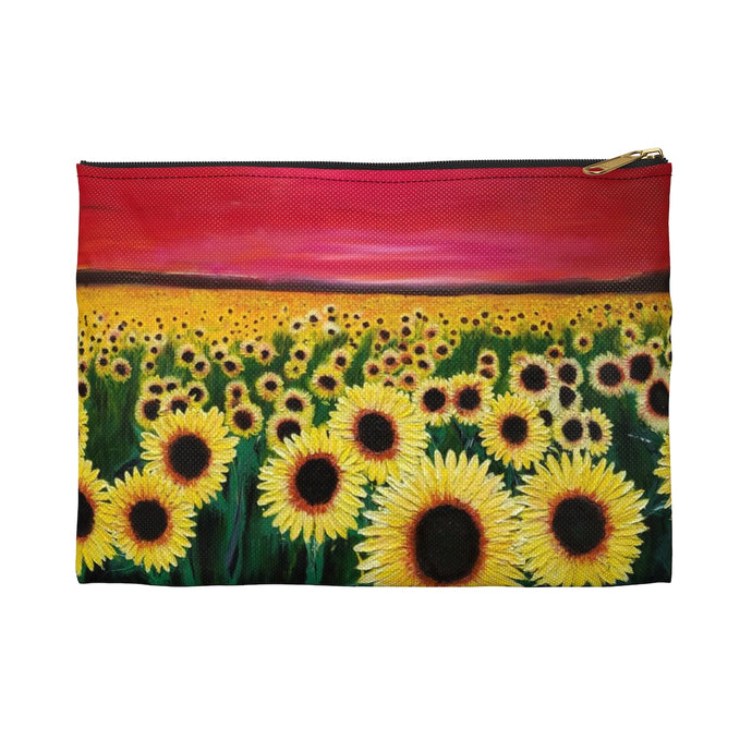 Sunflowers Accessory Pouch